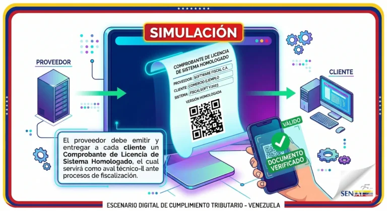 Comprobante de Licencia de Sistema Homologado Sistemas Homologados