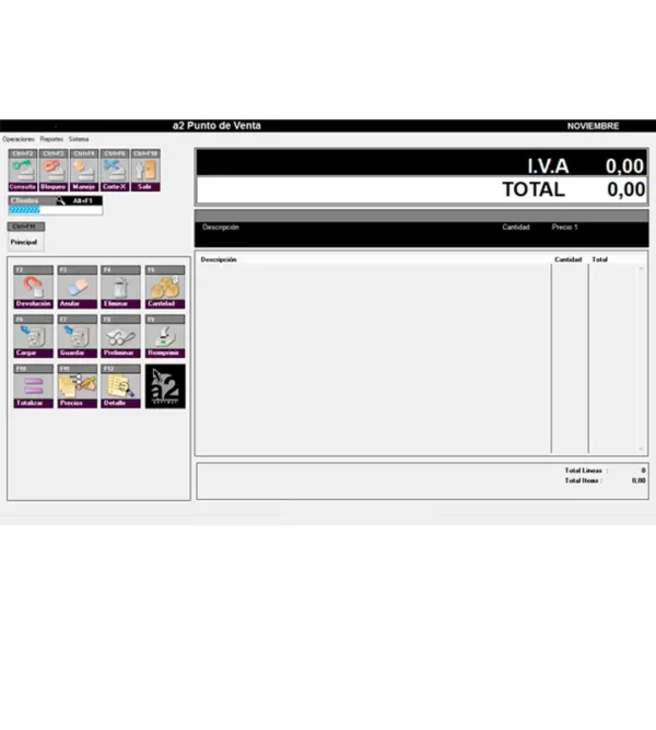 A2 softway Lista de Precios